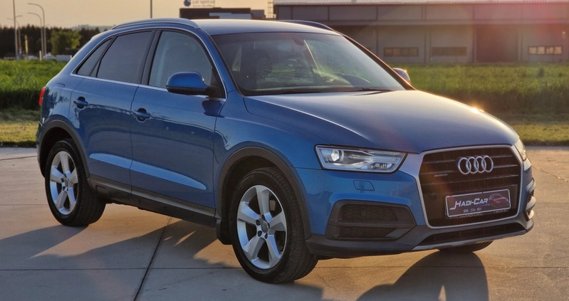 Audi Q3 cena 77900 przebieg: 129000, rok produkcji 2015 z Dolsk małe 704